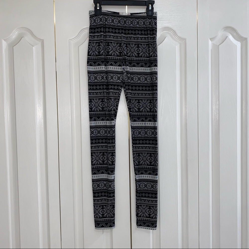 Junior girls mid-rise leggings, XS